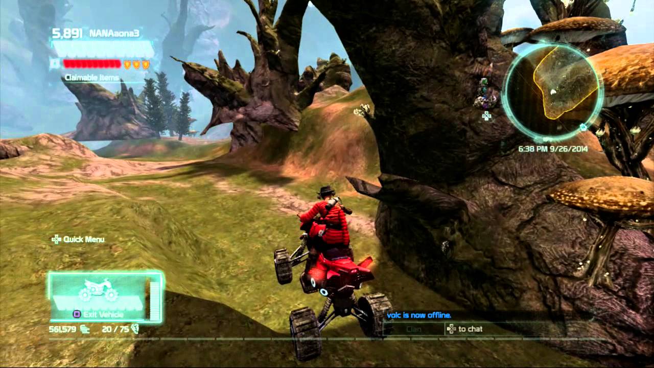 Defiance PS3 glitch How to : Back to tutorial place and out of map