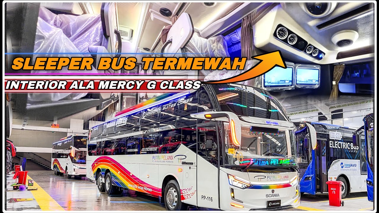 Termewah!! Special Unit Pameran GIIAS 2025! Putra Pelangi Suites Class Combi! Scania K410 CB