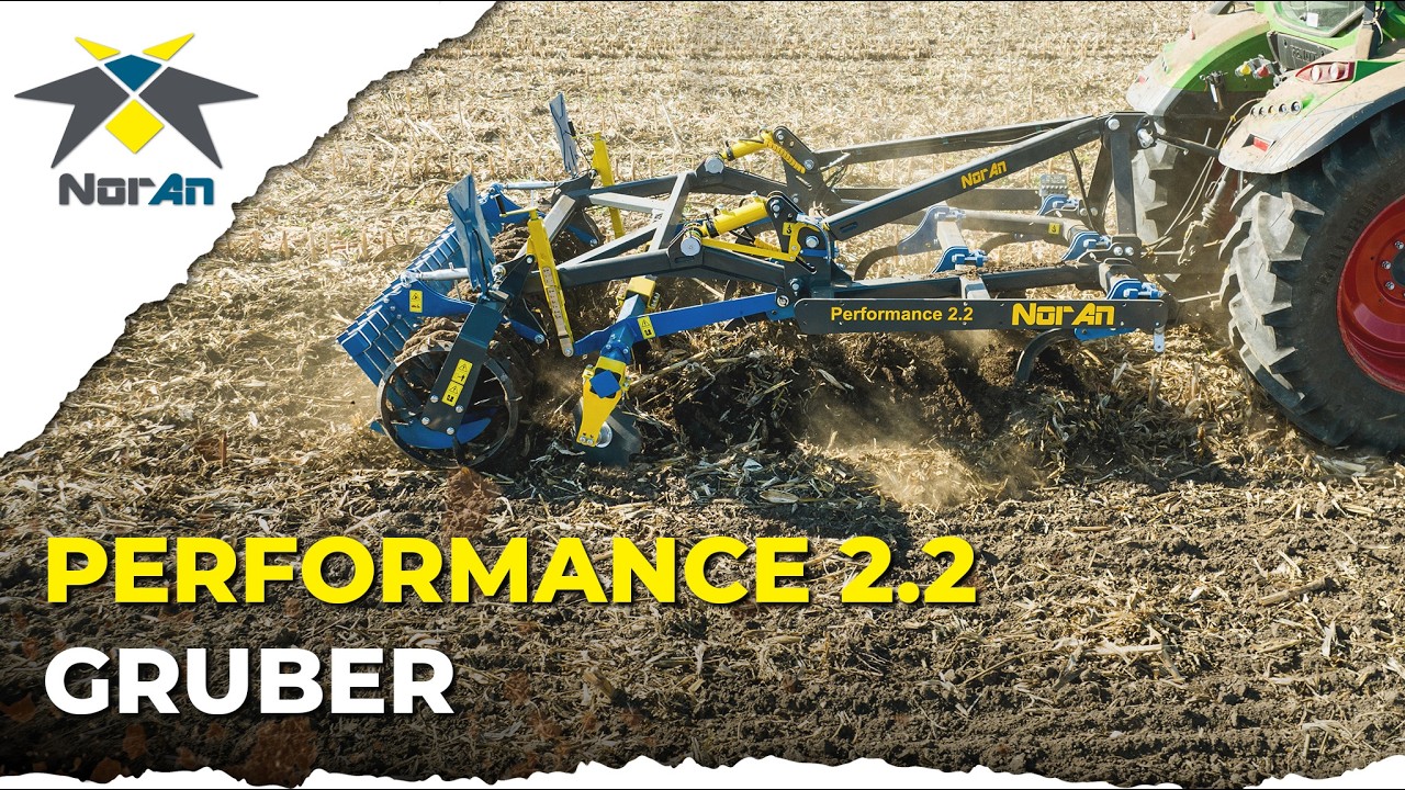 NORAN grúber PERFORMANCE 2.2 | kukorica tarlóból magágy készítése