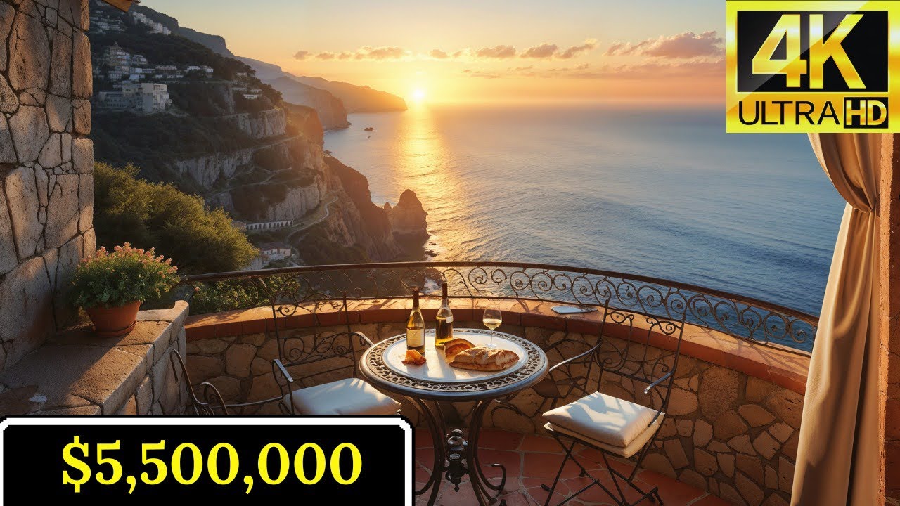 Italy’s Most Romantic Luxury Apartment | Amalfi Coast Cliff Tour