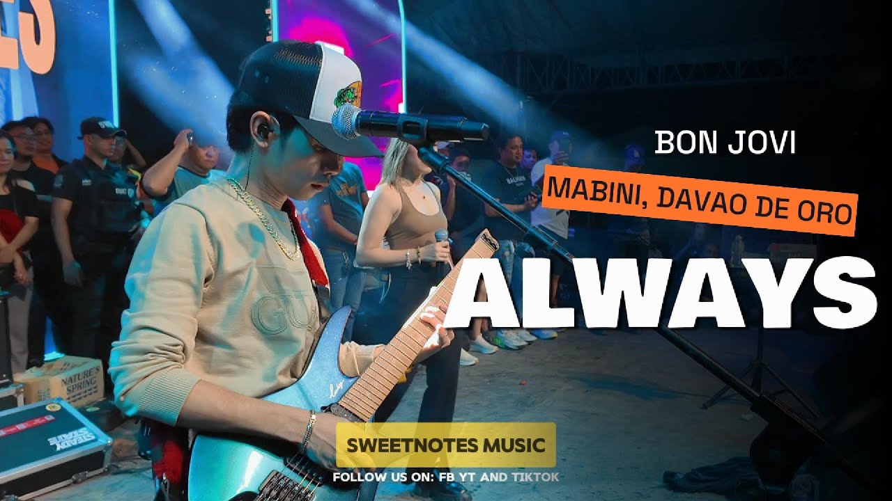 Always | Bon Jovi - Sweetnotes Live @ Mabini, Davao De Oro