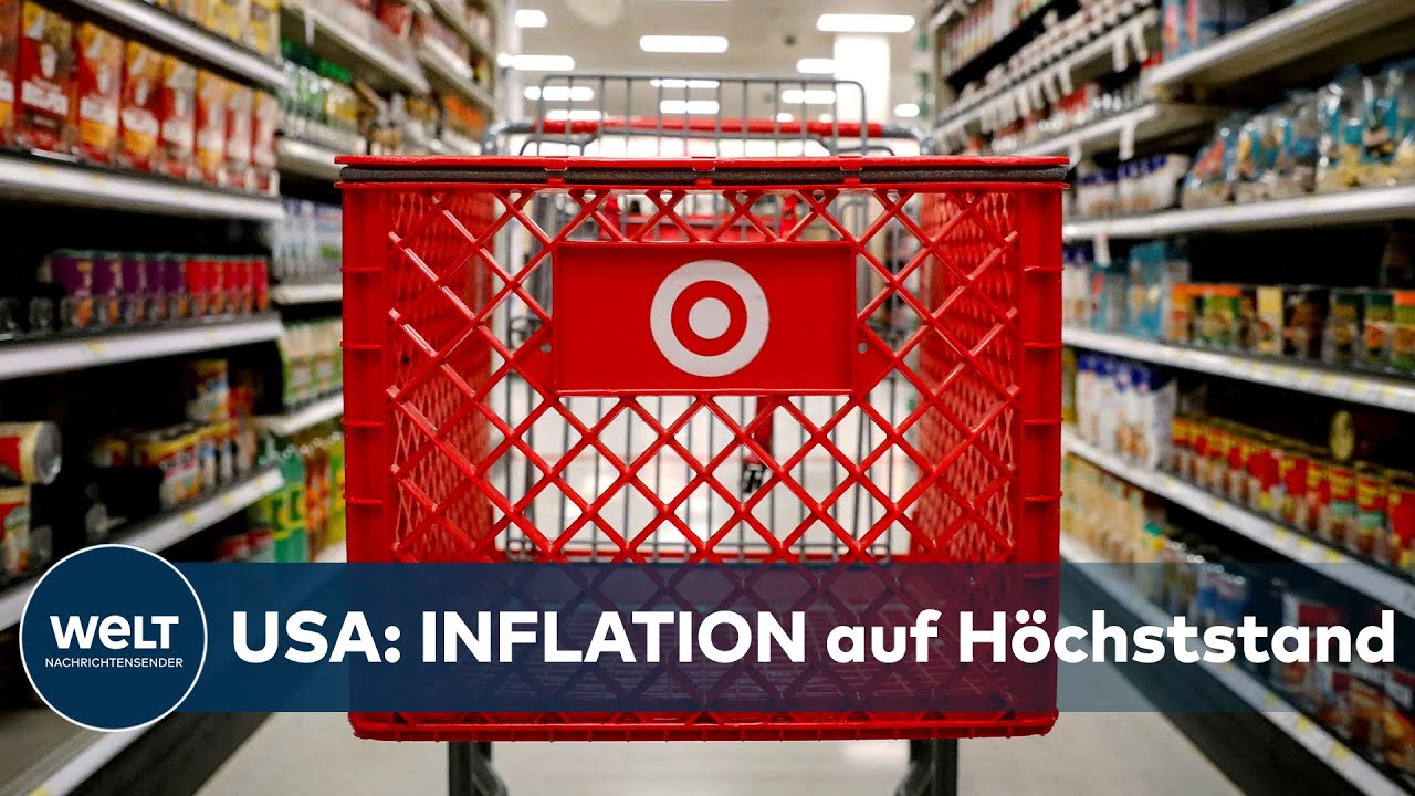 INFLATION in den USA steigt auf höchsten Stand seit über 40 Jahren | EILMELDUNG