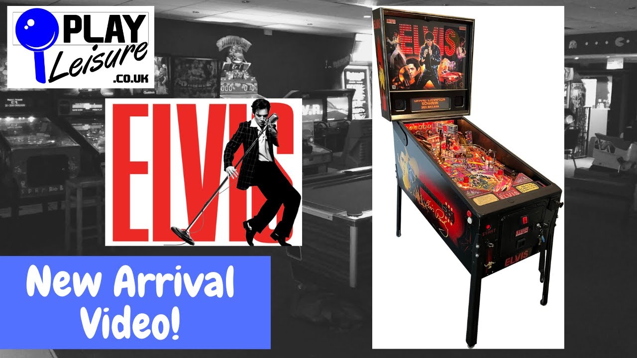 The King is BACK! It's the Elvis Presley Pinball Machine from Stern...