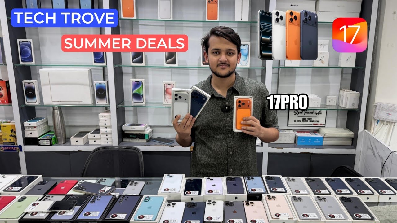 TECH TROVE | SECOND HAND MOBILE STORE | USED MOBILE MARKET IN KOLKATA | SUMMER DEALS 🔥