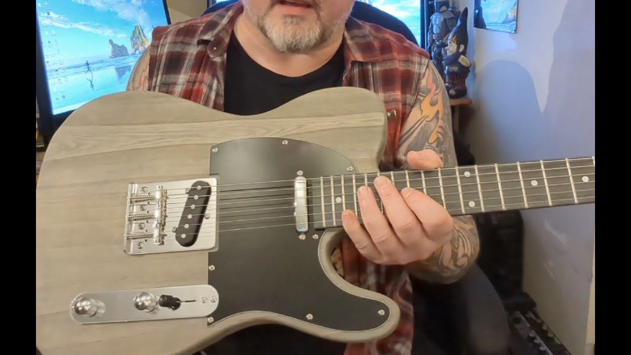 Guitar Works DIY Telecaster Kit - Stain, Build and Test