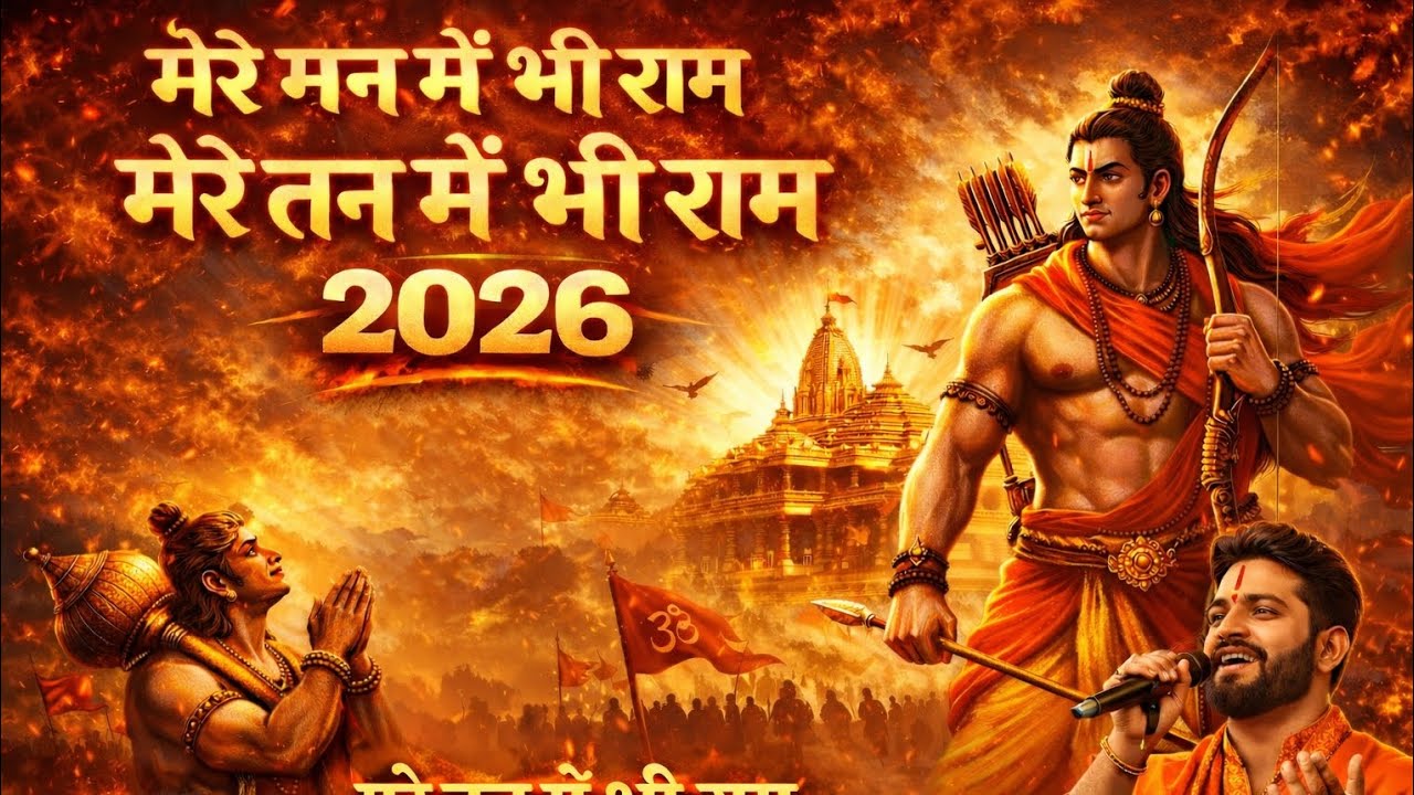 मेरे मन में भी राम |मेरे तन में भी राम । 2026 | Ram Bhajan | Powerful Bhakti Song | Moksh Rajpurohit