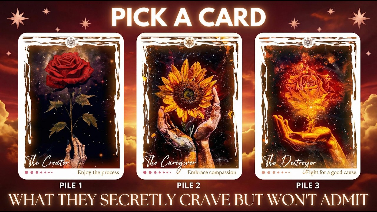 ❤️‍🔥🤫What They SECRETLY CRAVE & Won’t ADMIT🤐🔥Dark Thoughts & Desires🌀PICK A CARD🌀Timeless Love Tarot