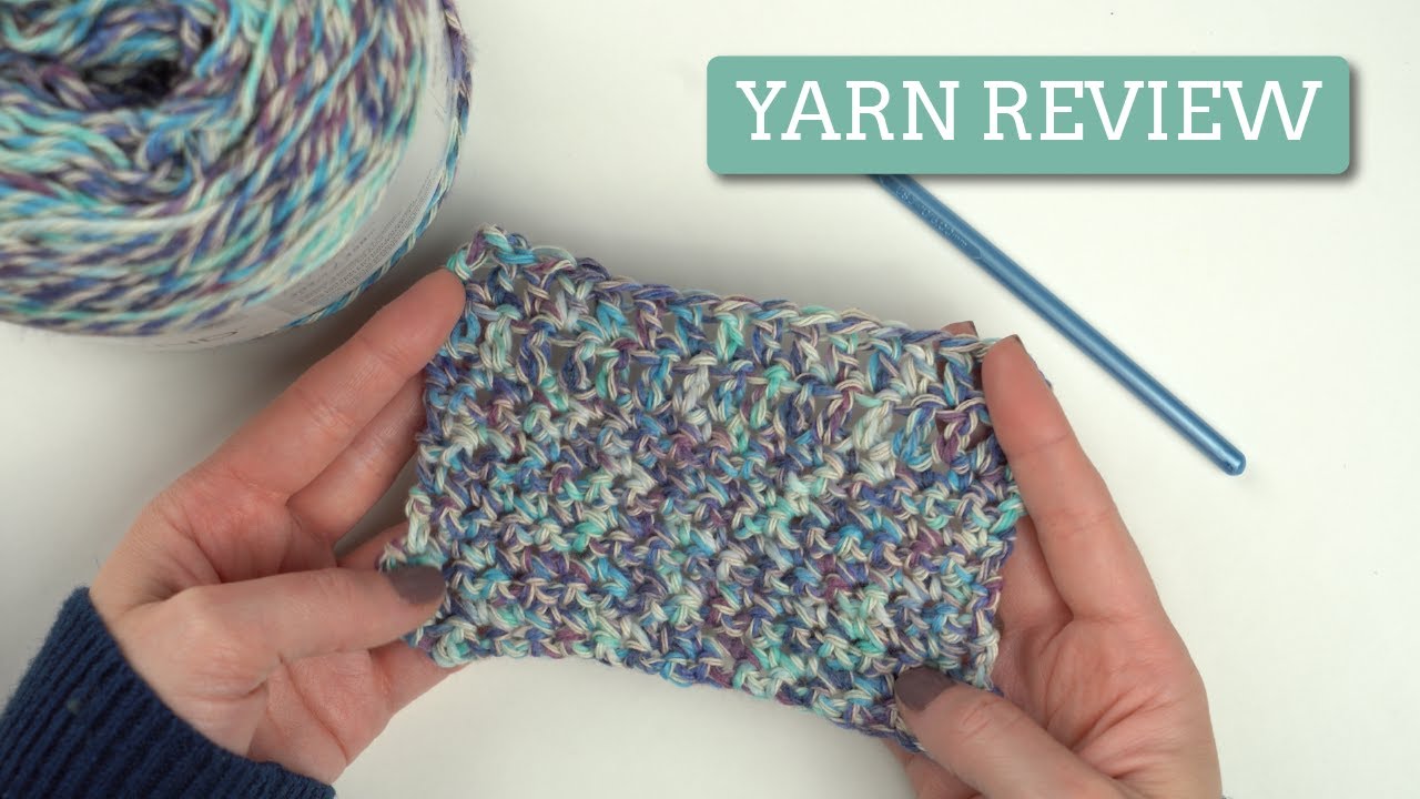 Yarn that Feels Like Your Favorite T-Shirt - Comfy Cotton Blend Review!