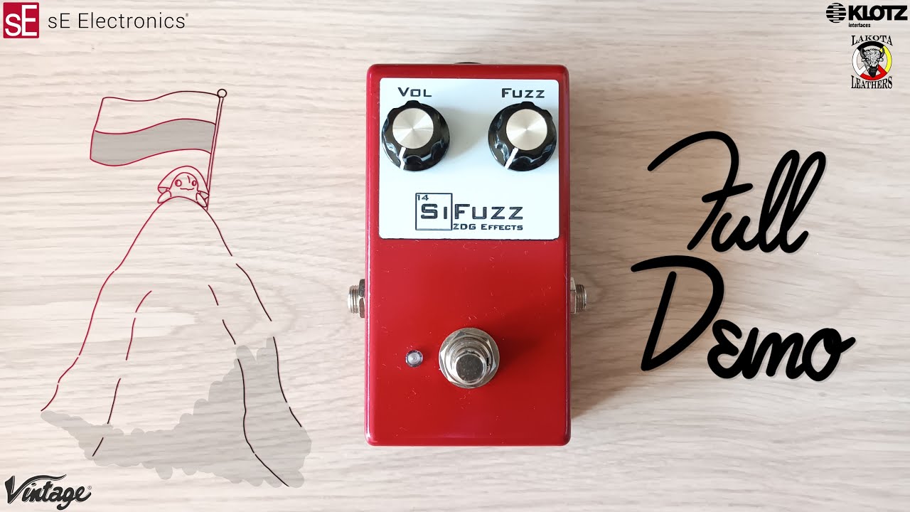 ZDG Effects Si Fuzz DEMO + REVIEW | EU made in Poland pedals | Most affordable Fuzz Face & Boutique!