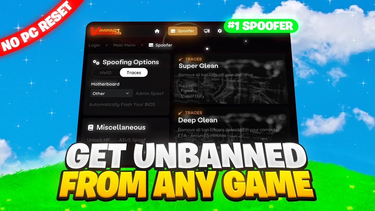HWID Spoofer - How To Get UNBANNED From ANY Game!
