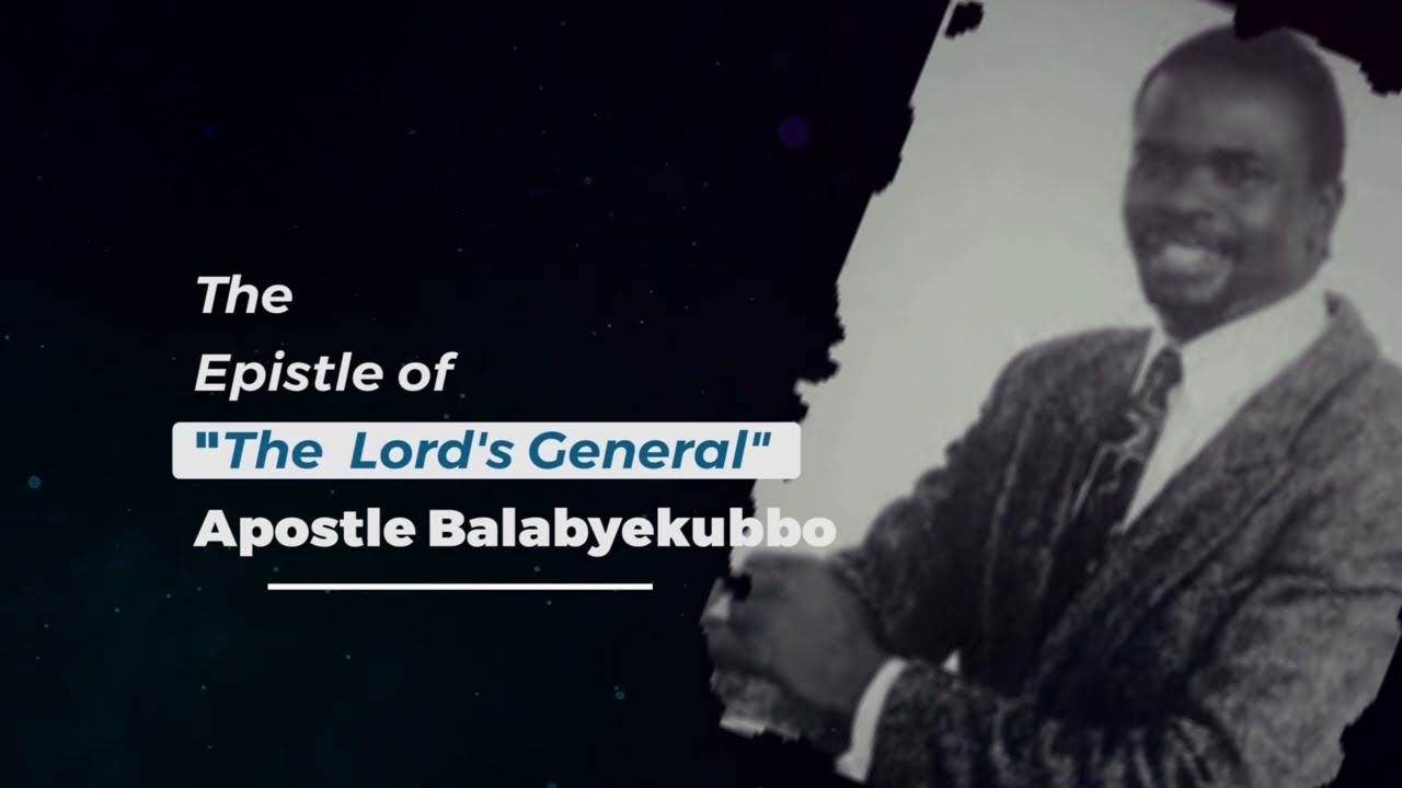 Remembering The  Apostle Balabyekubbo |  DOCUMENTARY