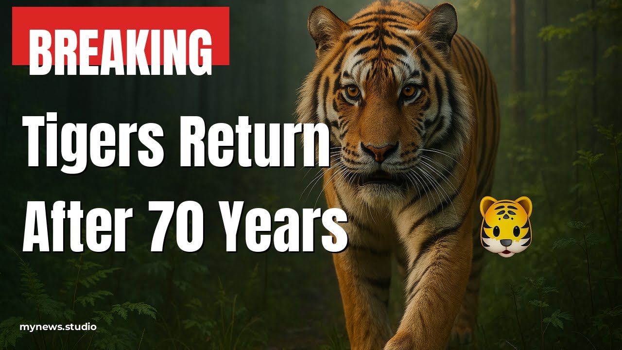 Kazakhstan Reintroduces Amur Tigers: Central Asia’s Top Predator Returns