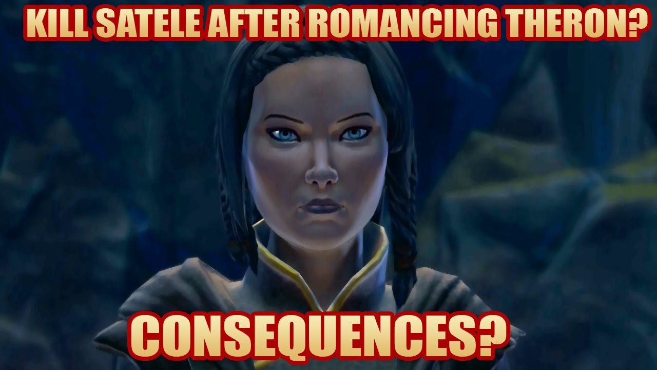 SWTOR Killing Satele Shan after romancing Theron? - KotFE Chapter 12