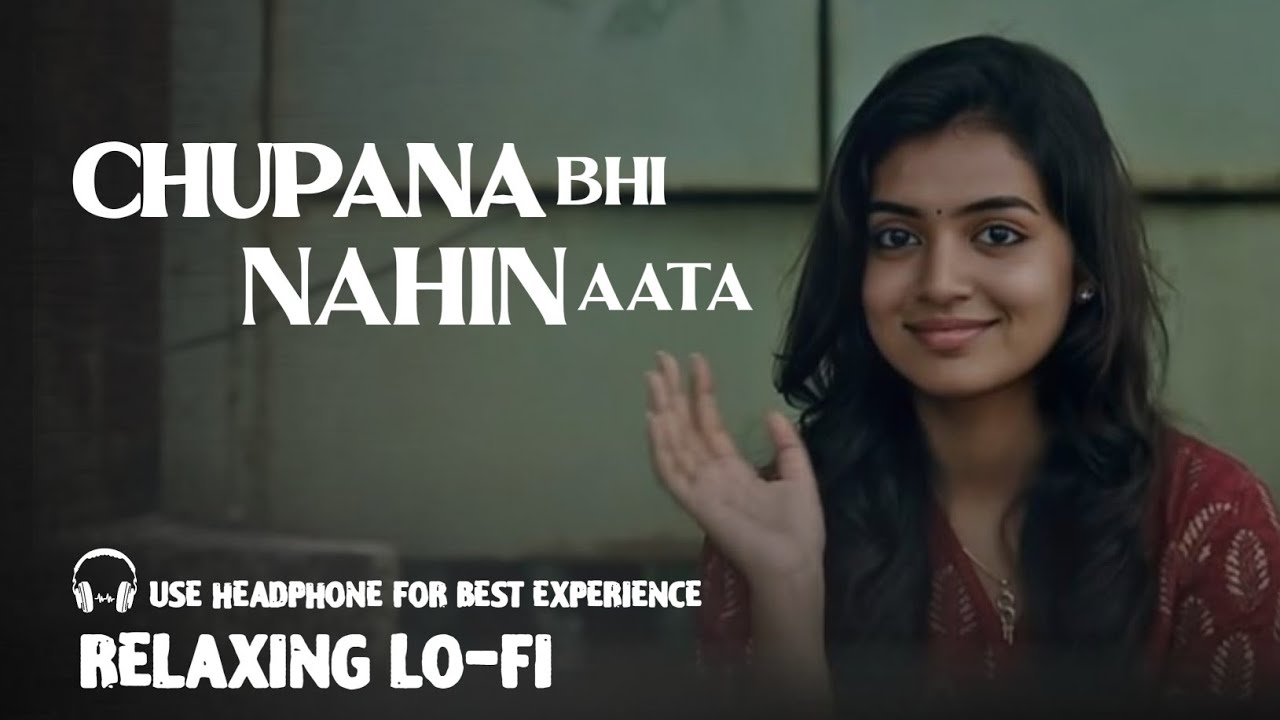 Chupana Bhi Nahin Aata (Stebin Ben) | Relaxing Lo-FI Version | Bollywood Lo-Fi | 