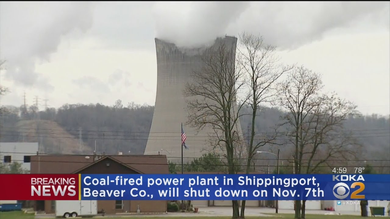 Beaver Co. Power Plant Closing