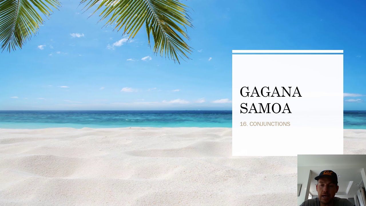 Как говорить на самоанском языке — учимся использовать союзы.