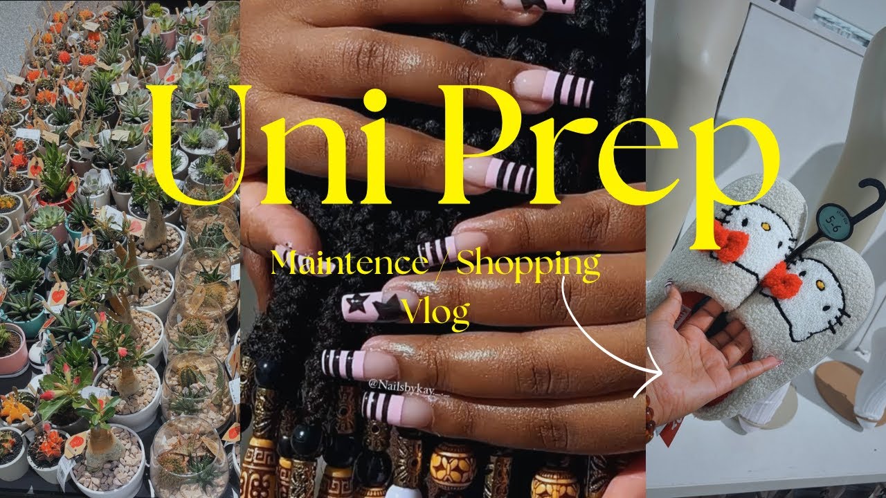 BACK TO SCHOOL | Uni prep 🤍| Maintenance | Shopping | Stationary | South African YouTuber 