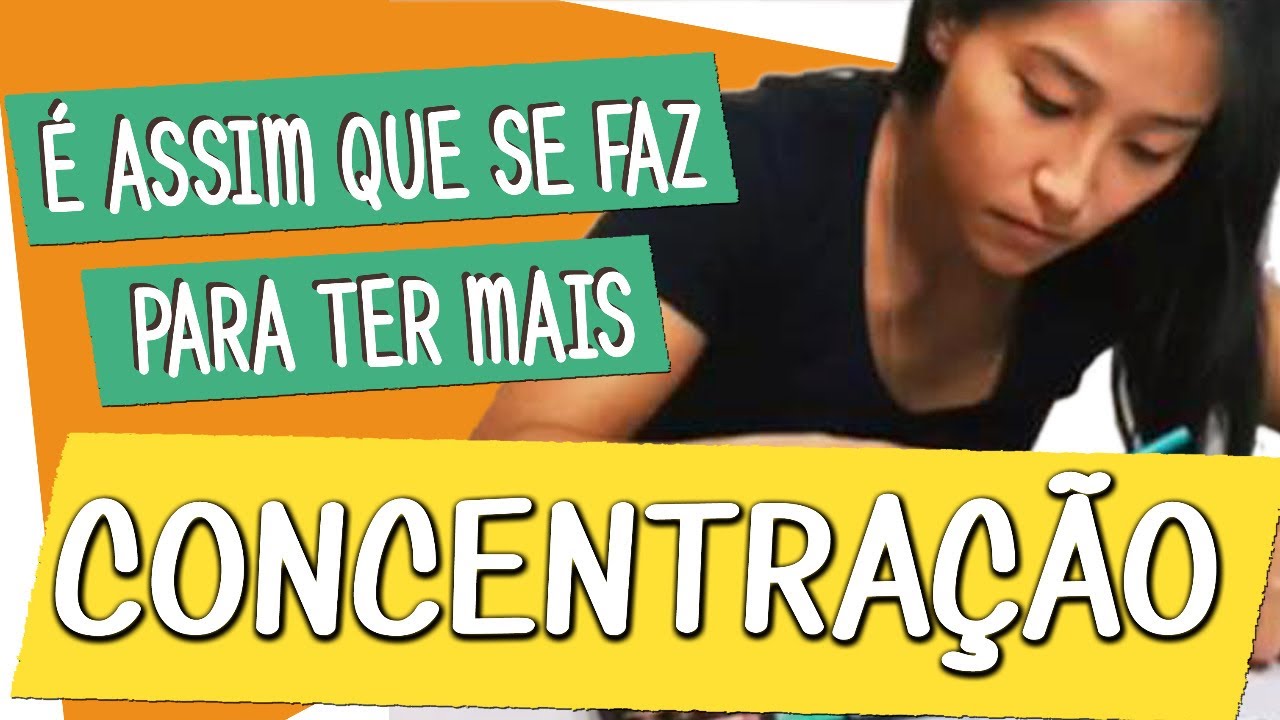 Quer ser mais concentrado?