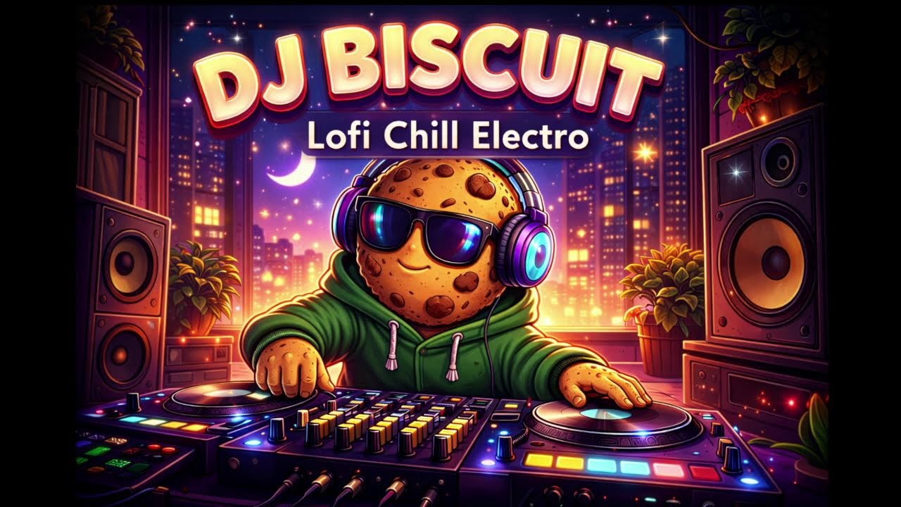 🍪 Biscuit Night Radio – Lofi Chill Electro Beats to Relax / Study / Chill