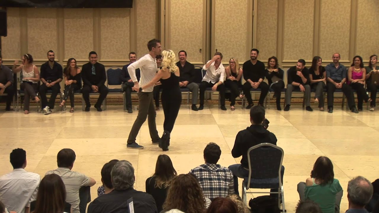 Sean McKeever and Cameo Cross at Swingin New England 2014