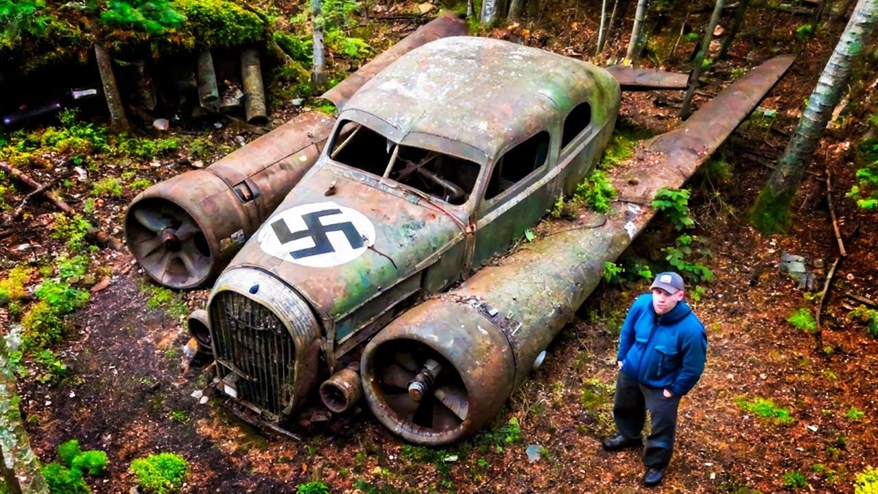 Nazi Almanyası'na Ait Olduğu Keşfedilen En Garip 20 Terk Edilmiş Ara&ccedil;!