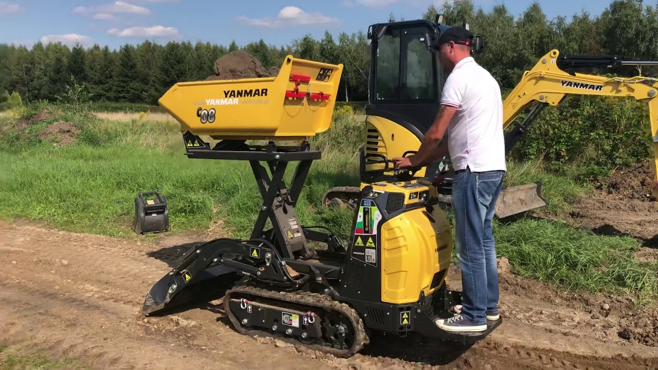 Yanmar C08 roboty ziemne