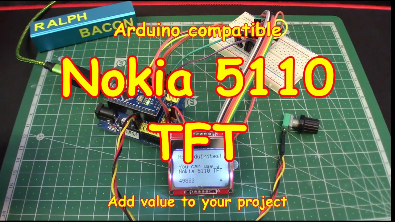 #89 Nokia 5110 TFT Display - Cheap and Easy