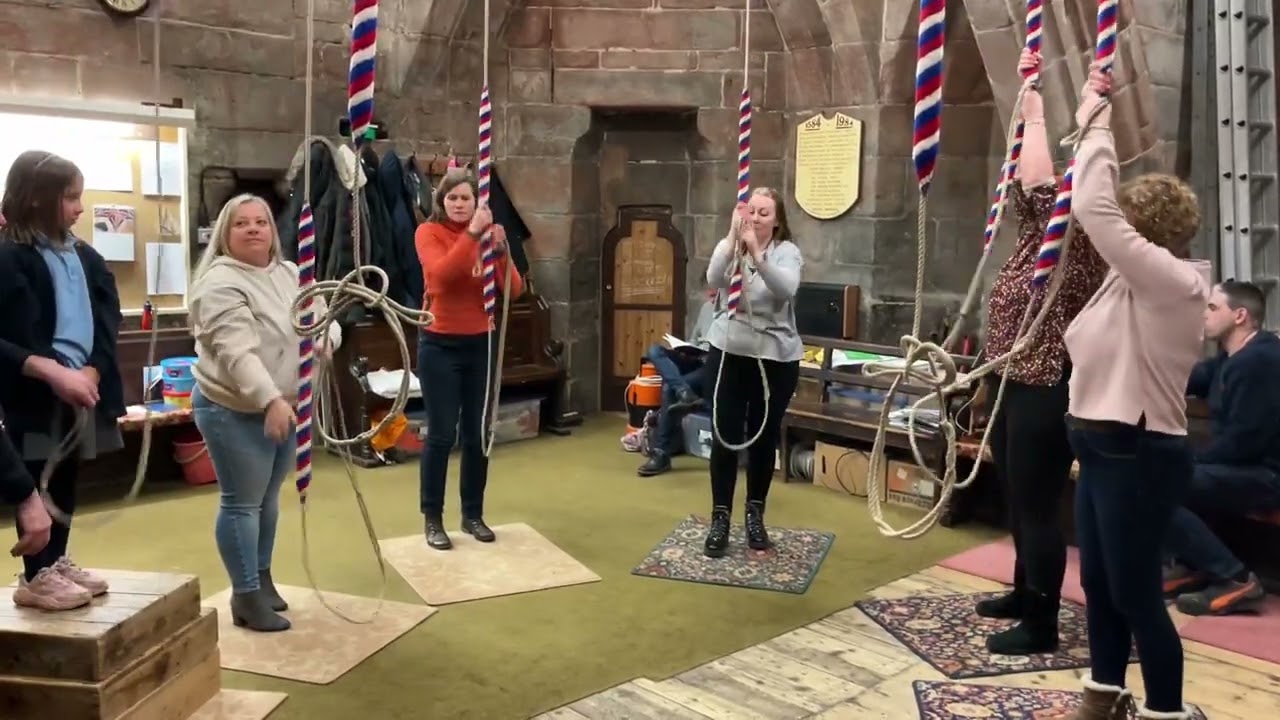 Bell ringing at Nantwich