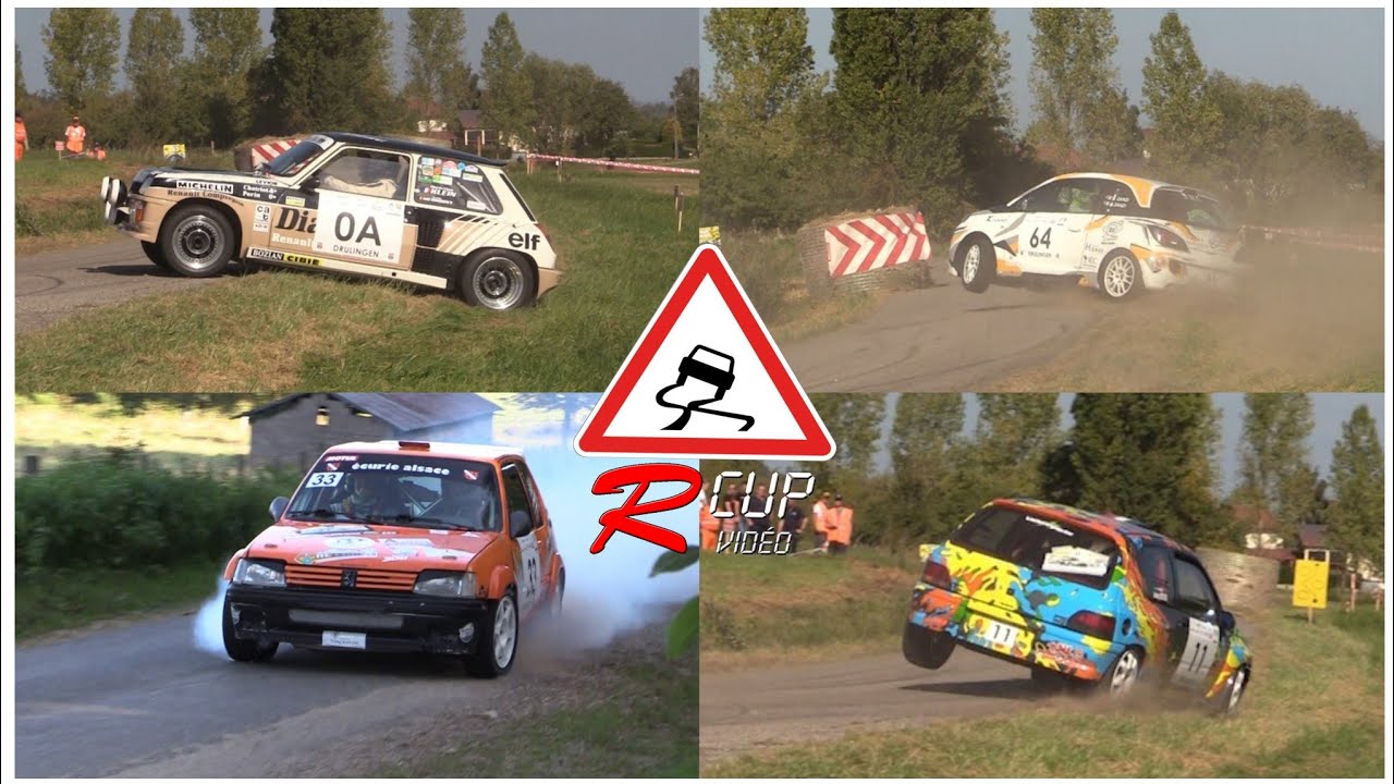 Rallye Alsace bossue 2023 | Crashs & Mistakes | by Rcup Vidéo