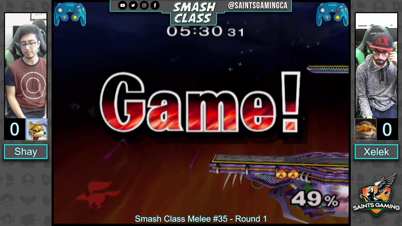 SCM35 - Shay (Fox, Falcon) vs. Xelek (Sheik) - Round 1