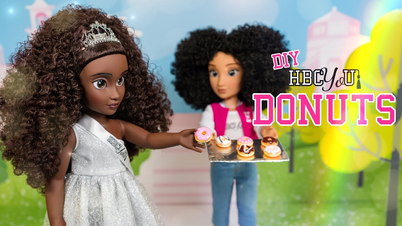 HBCyoU DIY: Let's Make a Miniature Donuts for 18 inch Dolls