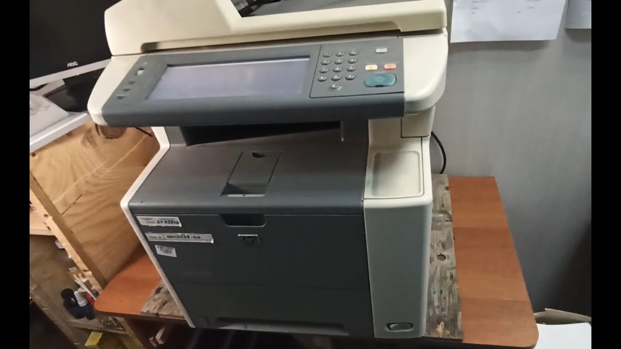 HP LaserJet M3027 MFP Замена термопленки | HP LaserJet M3027 MFP Thermal Film Replacement