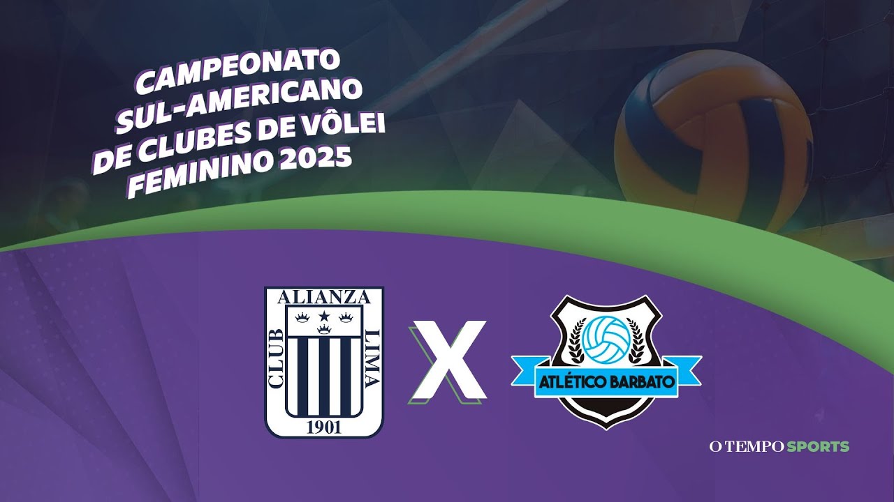 ALIANZA LIMA (PER) X ATLÉTICO BARBATO (URU) - AO VIVO E COM IMAGENS - SUL-AMERICANO CLUBES DE VÔLEI