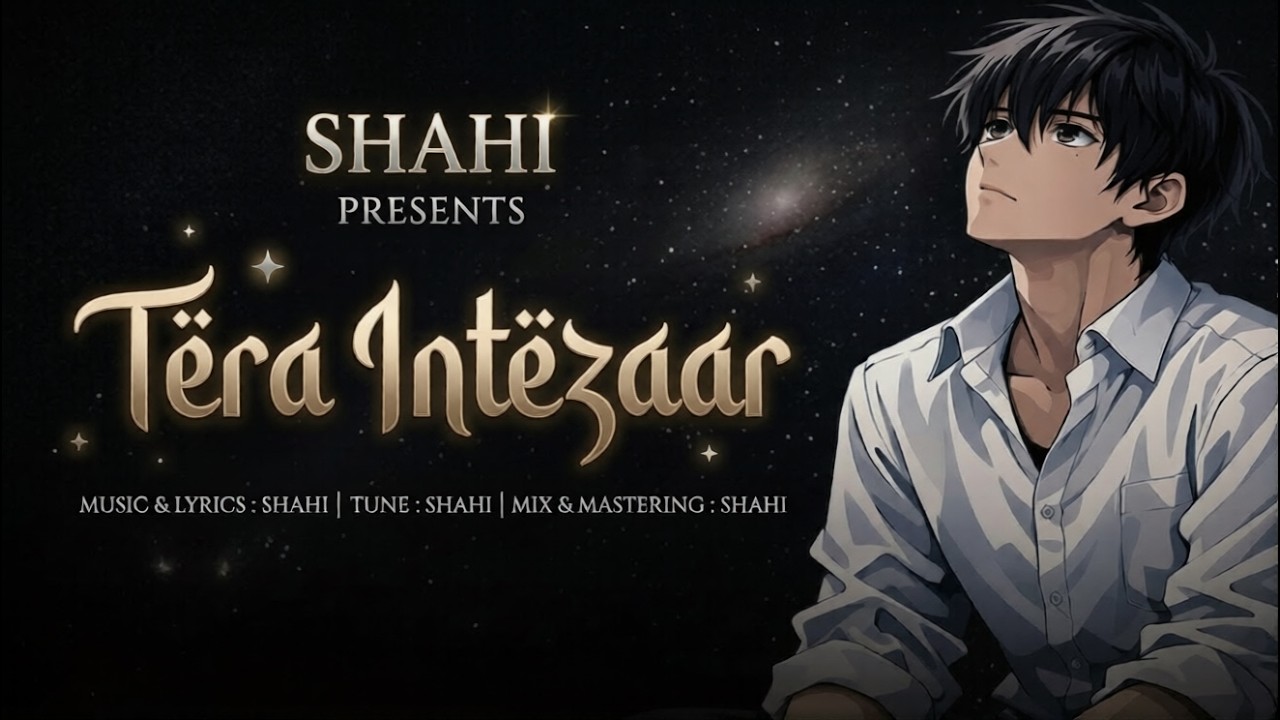 Tera Intezaar | Hindi Song | Shahi | Official Lyrical Video