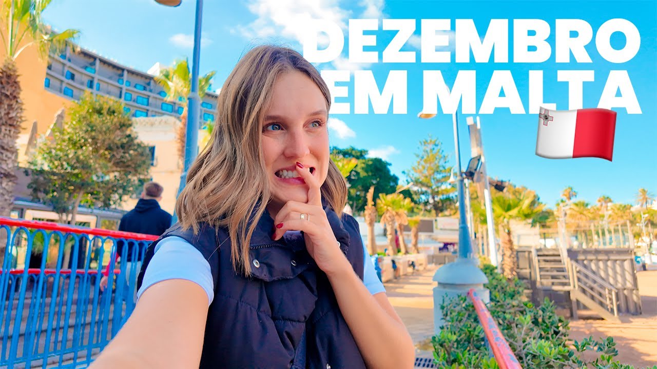 ST JULIANS EM DEZEMBRO: ESTÁ FRIO? CIDADE VAZIA? 🇲🇹