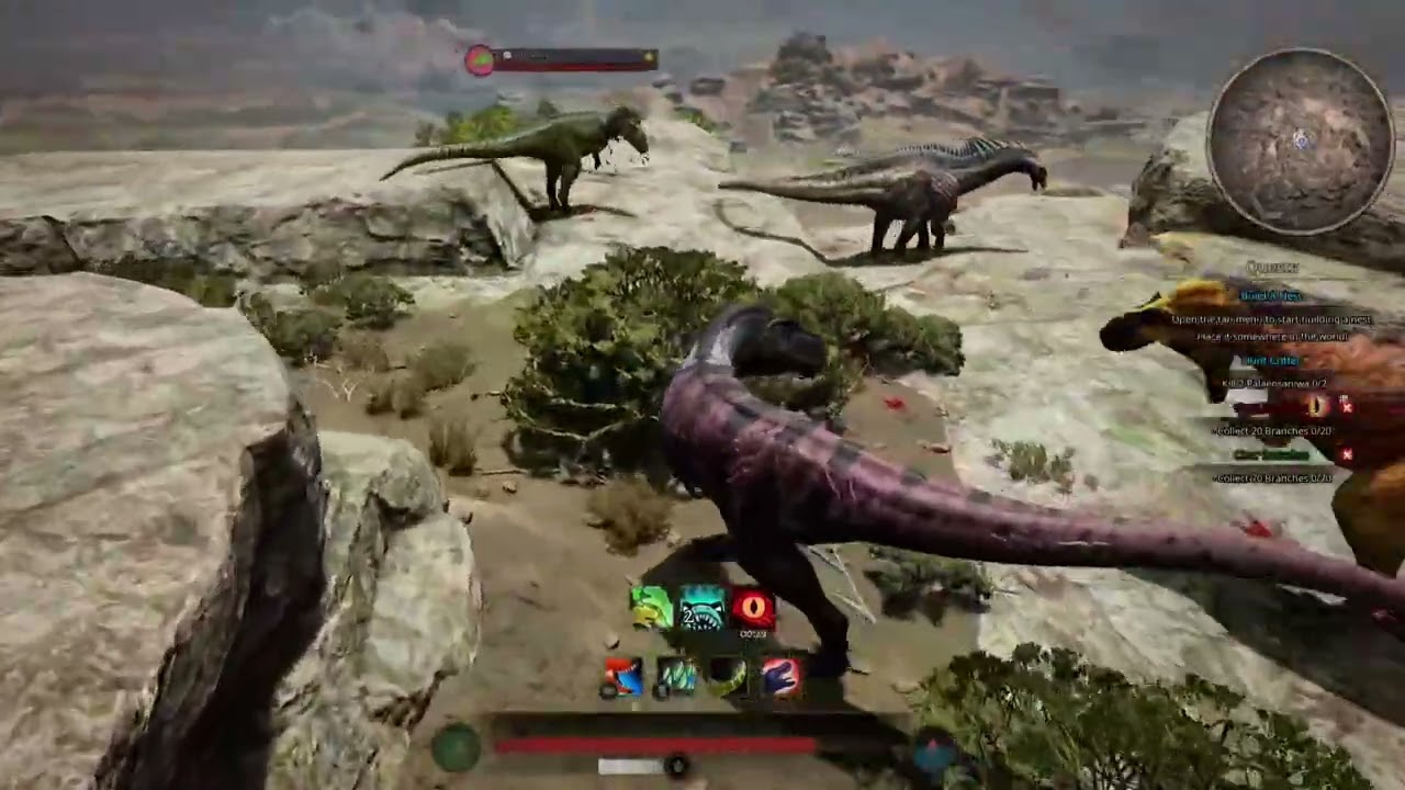 Path Of Titans: Dasp Run! 