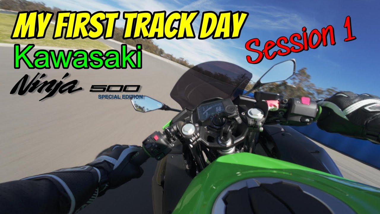My First Track Day - 2025 KAWASAKI NINJA 500 SE - Pheasant Wood Circuit Sydney