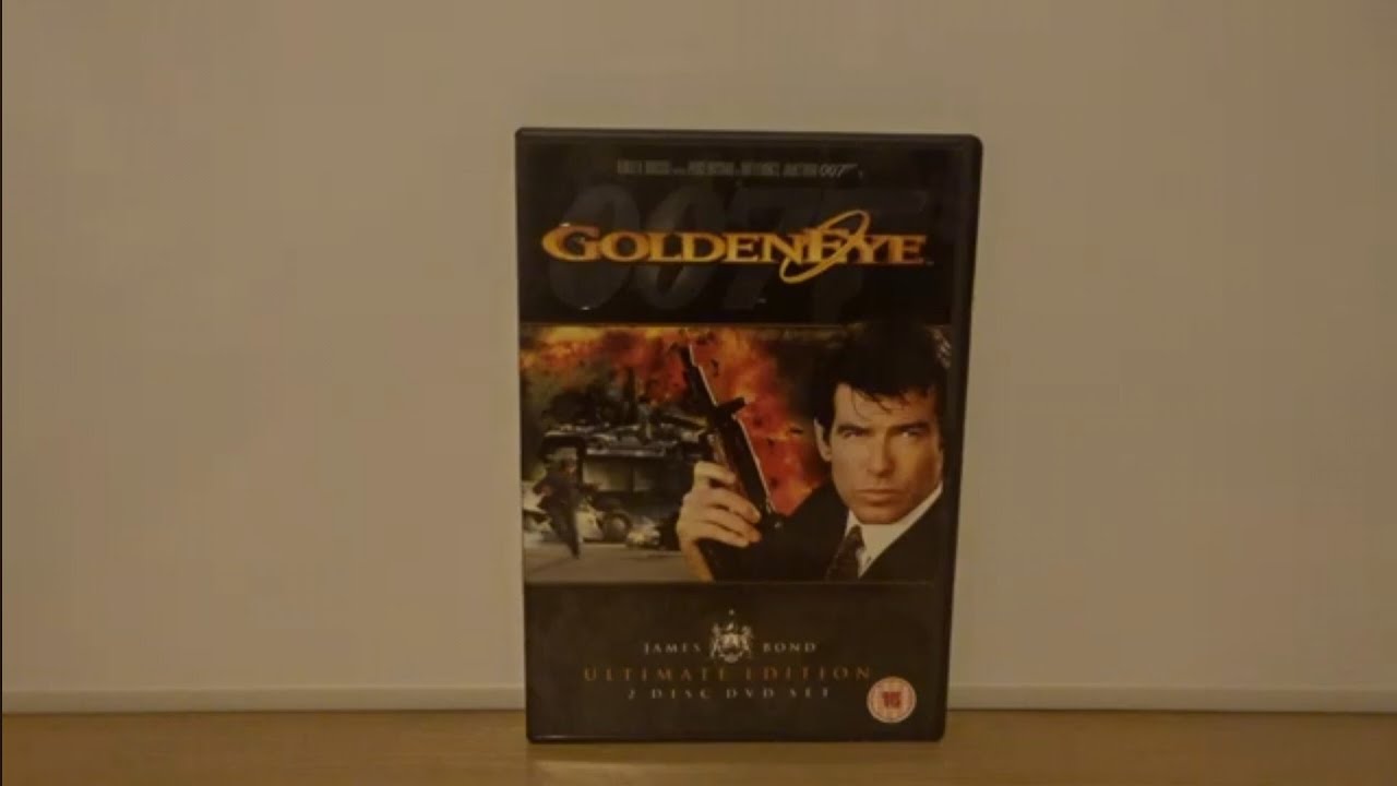 Распаковка DVD GoldenEye (Великобритания)