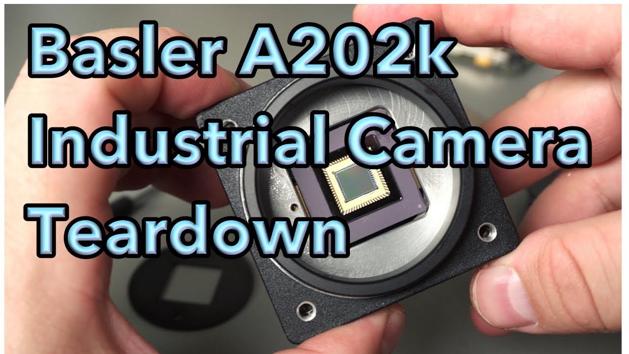 Basler A202k Industrial Camera Quick Teardown