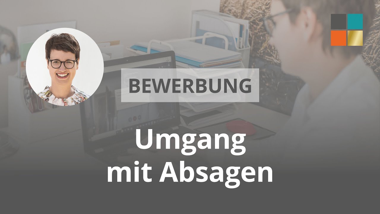 BEWERBUNG: Umgang mit Absagen