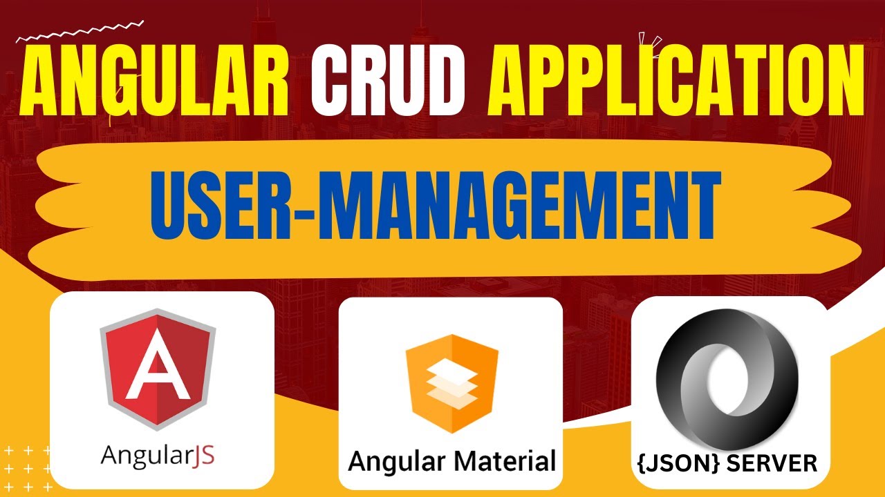 Angular CRUD Operation Using JSON Server| Angular Material|Reactive form |Angular Project HINDI✅️