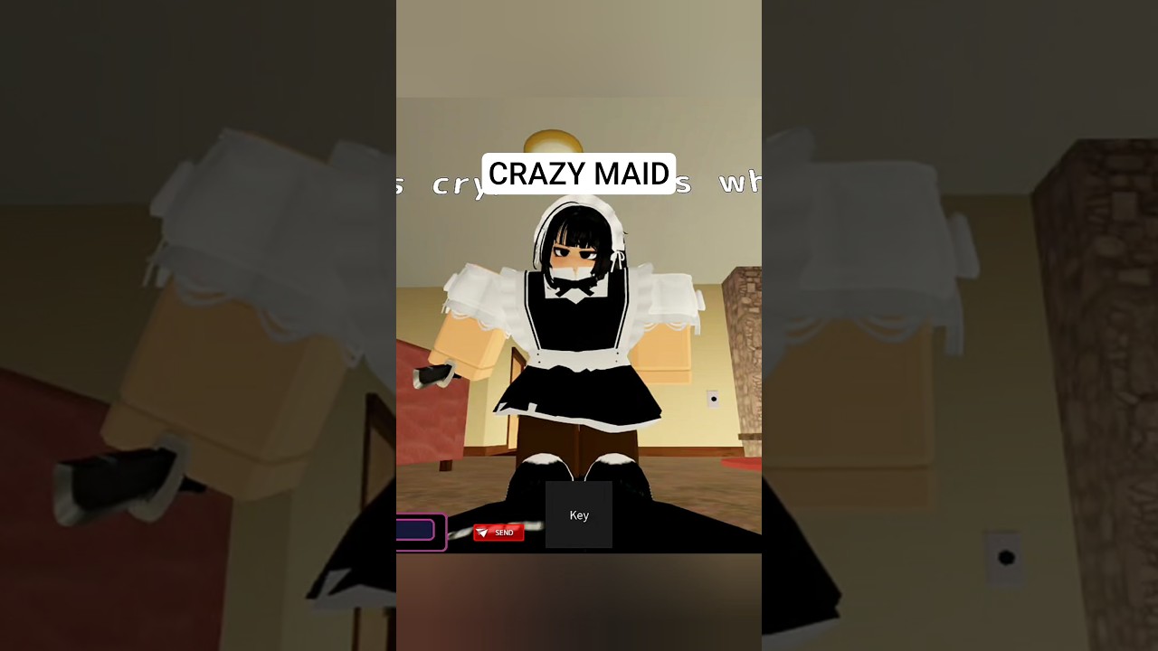 Got the Key to Escape the Crazy Maid&hellip; But She STILL Killed Me 😱🔑💀