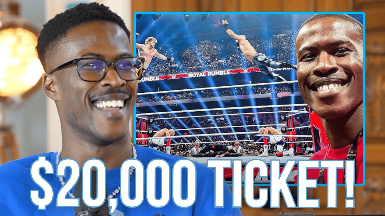 BDE купил билет на Royal Rumble за 20 000 долларов!