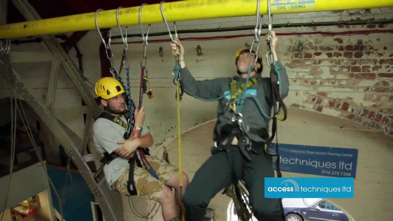 Rope access aid climb rescue