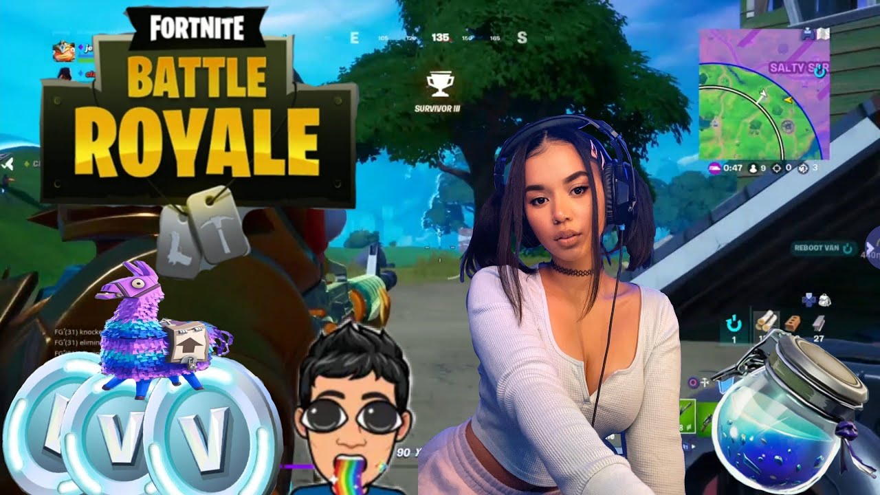 Playin with *KENYAS BEST GAMERGIRL*//Fortnite Kenya