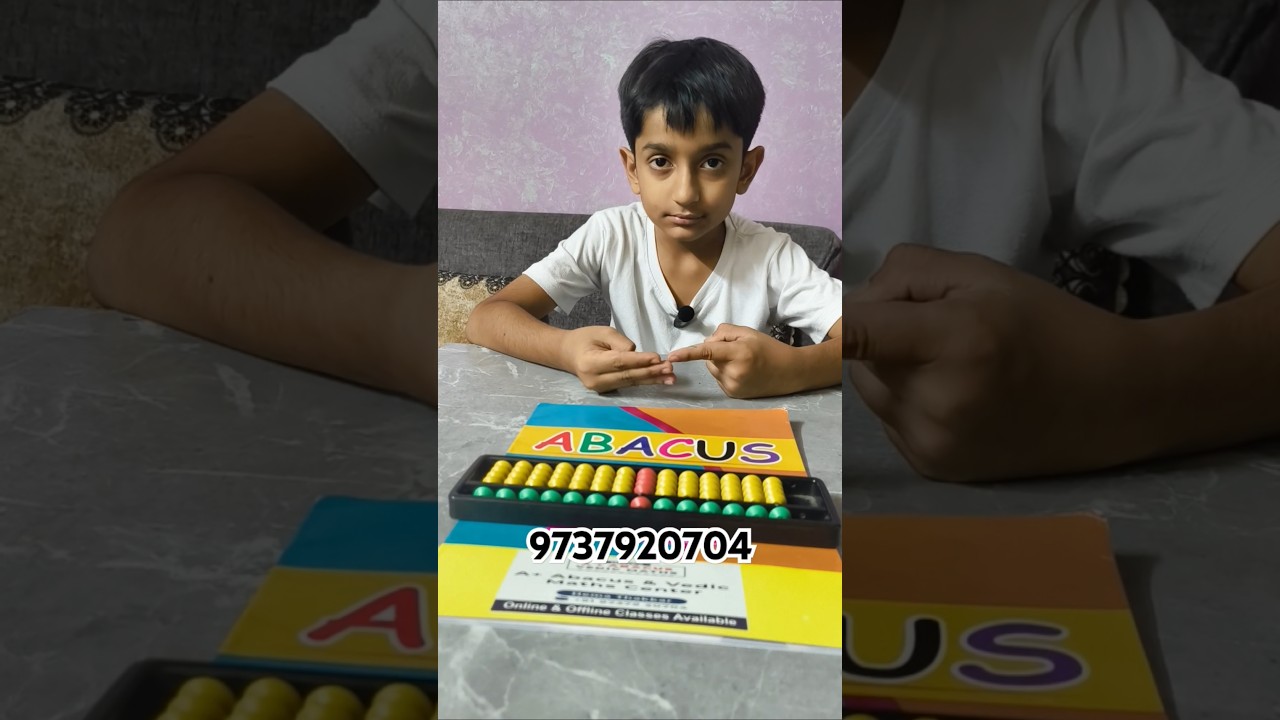 level 2 small friends formulas addition subtraction on a finger Abacus 🖐️🧮📞 9737920704 offline avail