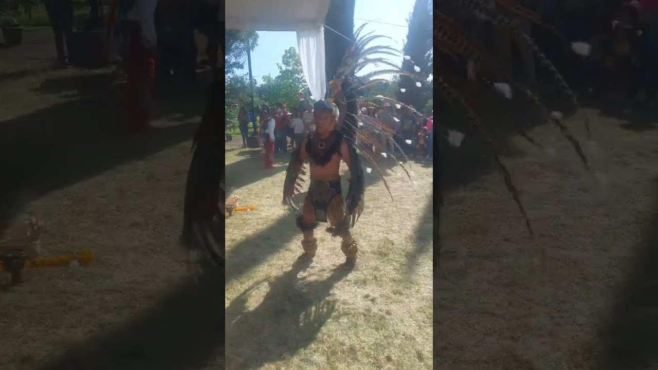 🦅Hombres &aacute;guila en ofrenda de Huaquechula Puebla #Huaquechula