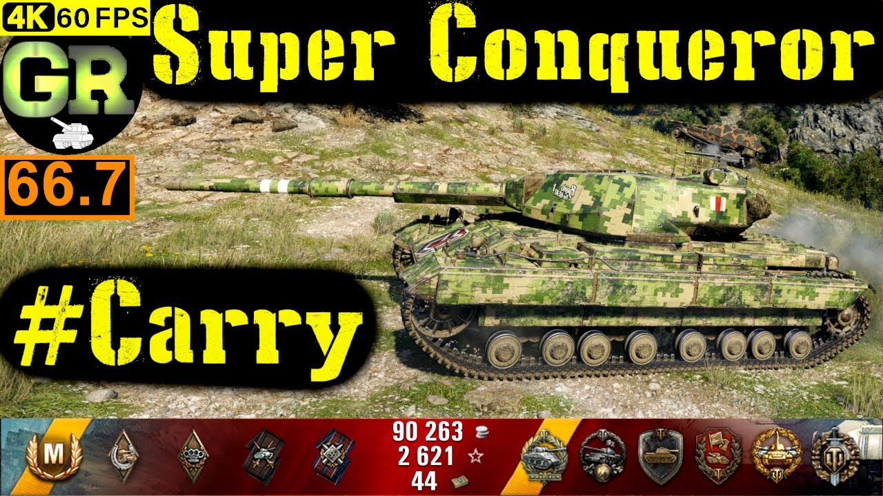 67_World of Tanks Super Conqueror WoT Replay - 8 Kills 6.9K DMG(Patch 1.5.0)