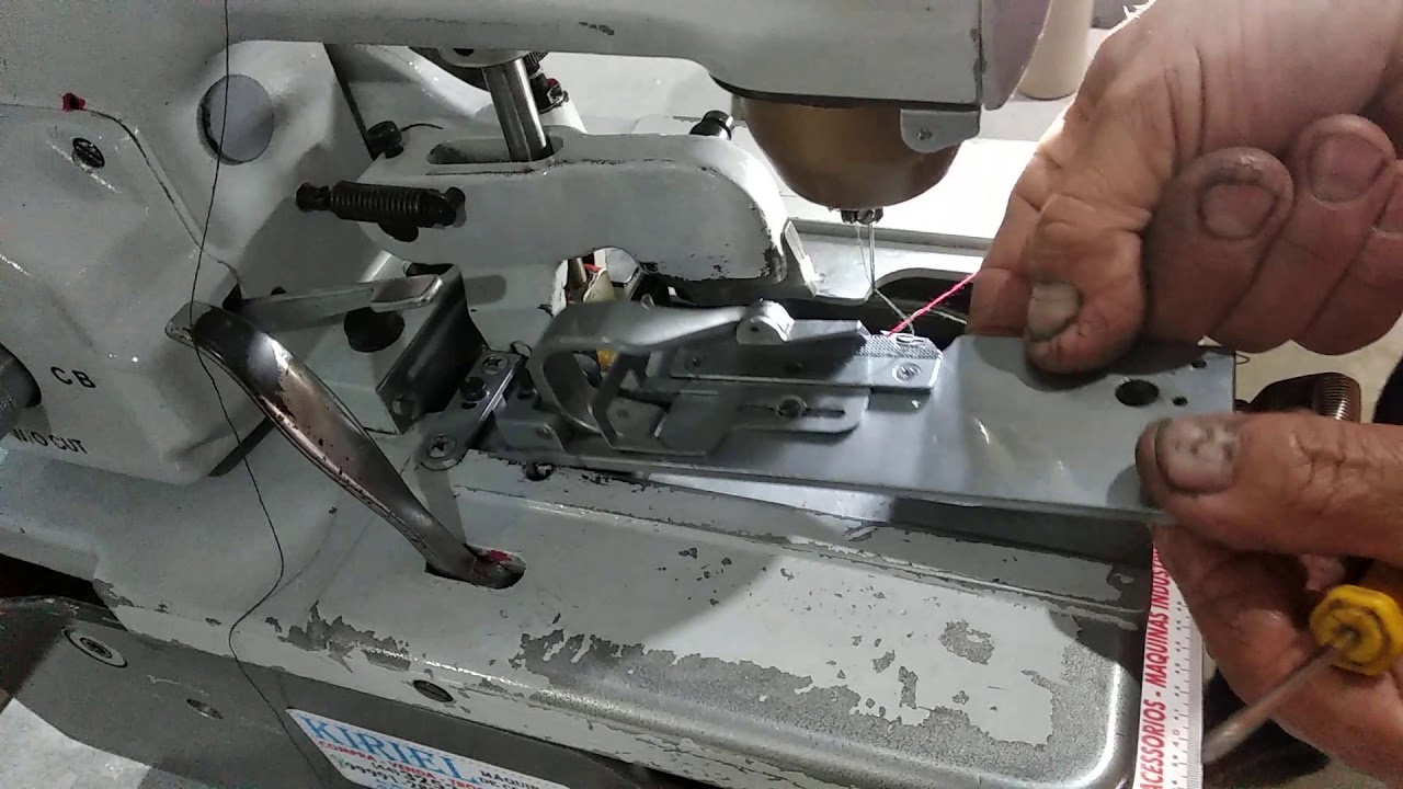 Instruções Maquina Caseadeira Olho Mecanica Suzuki SE200 Parte 1 Usada (44)99991-2833