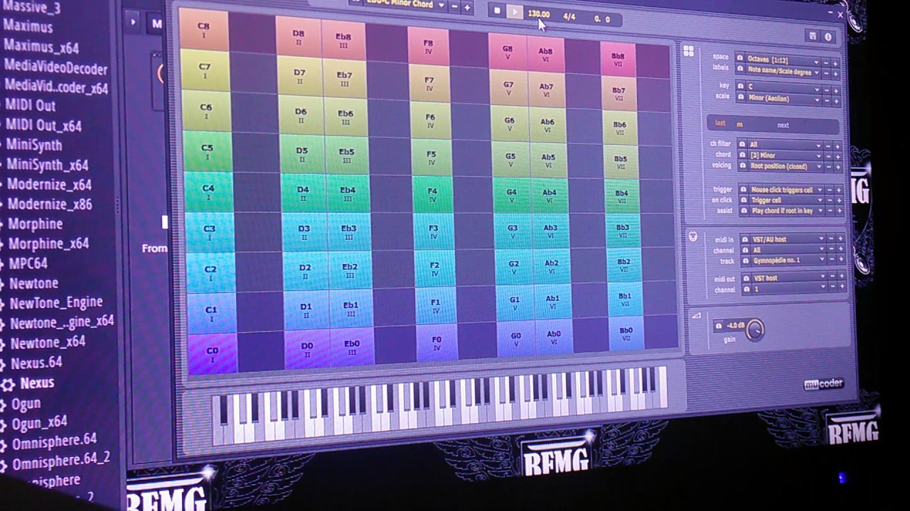AUTOMATIC CHORD TRIGGER PLUGIN